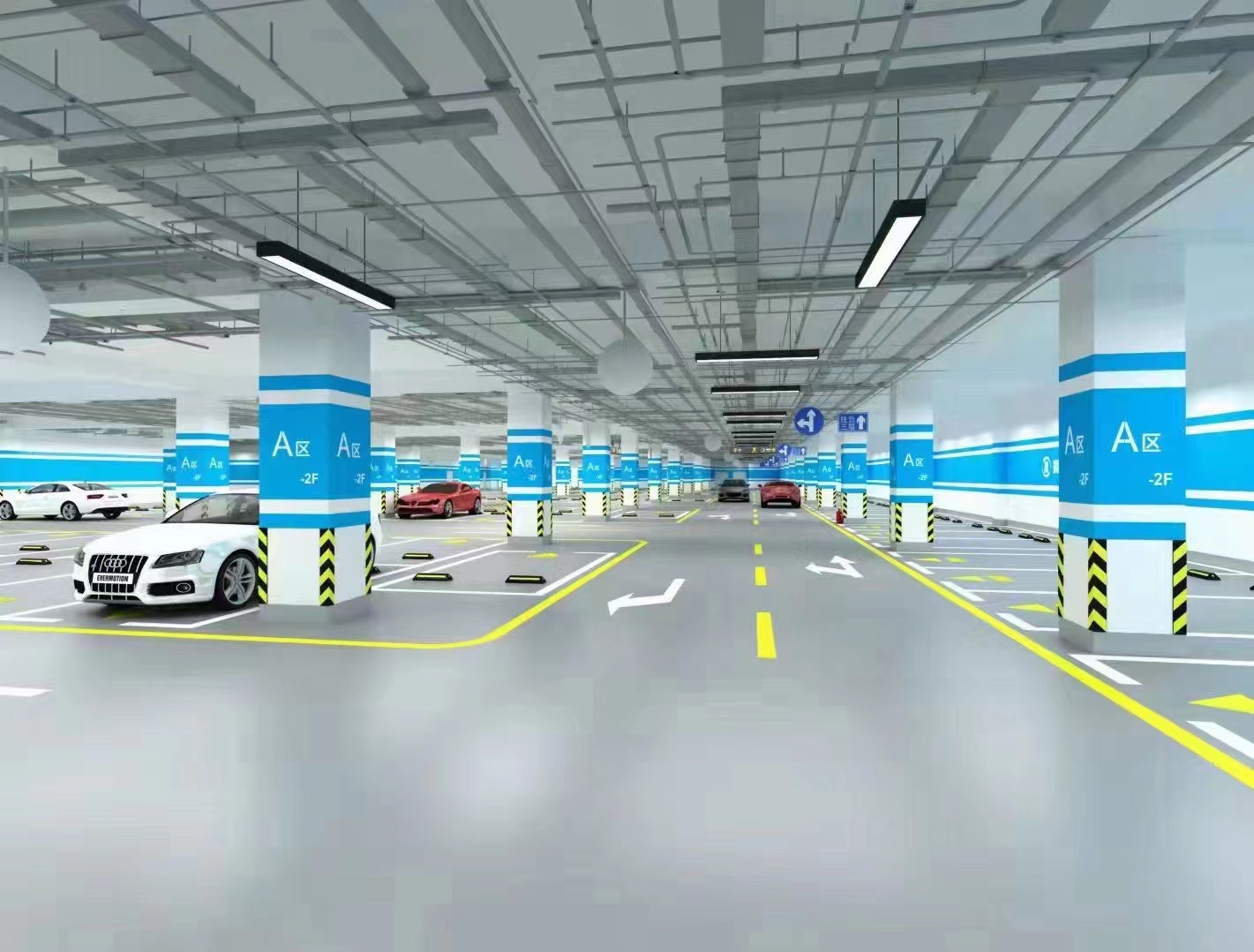 环氧地坪漆施工前后对比图赏析